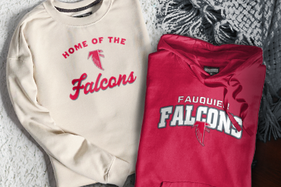 FAUQUIER HIGH SCHOOL FALCONS Sweatshirts (Option 3) Banner