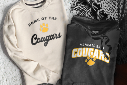 Mankato East Cougars Sweatshirts (Option 3) Banner