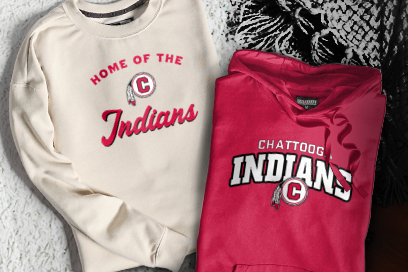 CHATTOOGA HIGH SCHOOL INDIANS Sweatshirts (Option 3) Banner
