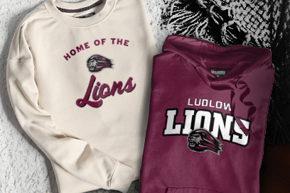 Ludlow Lions Sweatshirts (Option 3) Banner