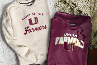 UNION HIGH SCHOOL FARMERS Sweatshirts (Option 3) Banner