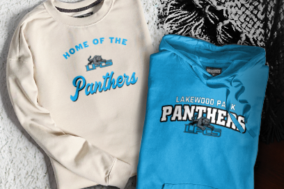 LAKEWOOD PARK CHRISTIAN SCHOOL PANTHERS Sweatshirts (Option 3) Banner