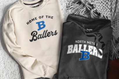 North Metro Ballers Sweatshirts (Option 3) Banner