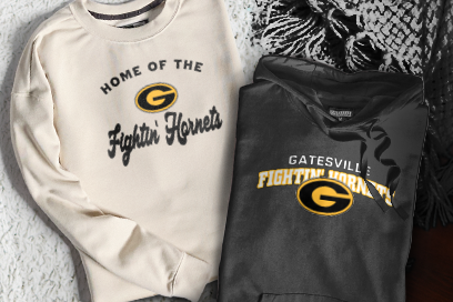 GATESVILLE ISD Sideline Store Sweatshirts (Option 3) Banner