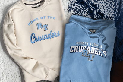 ROBERT TOOMBS CHRISTIAN ACADEMY CRUSADERS Sweatshirts (Option 3) Banner
