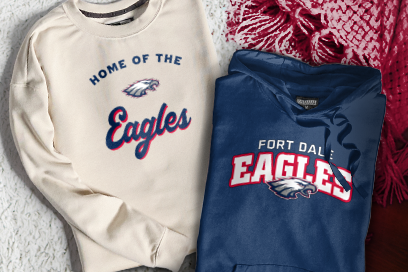 FORT DALE ACADEMY EAGLES Sweatshirts (Option 3) Banner