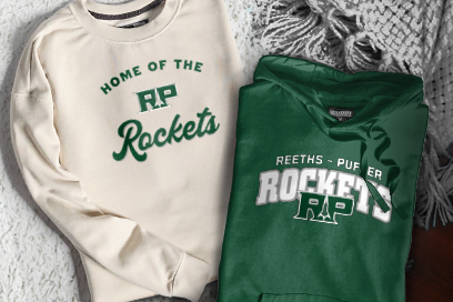 REETHS-PUFFER HIGH SCHOOL ROCKETS Sweatshirts (Option 3) Banner