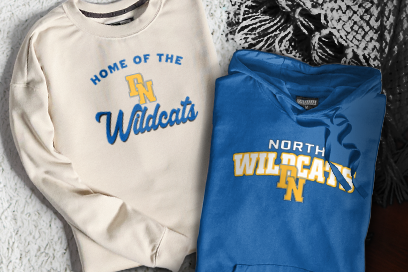 North Wildcats Sweatshirts (Option 3) Banner