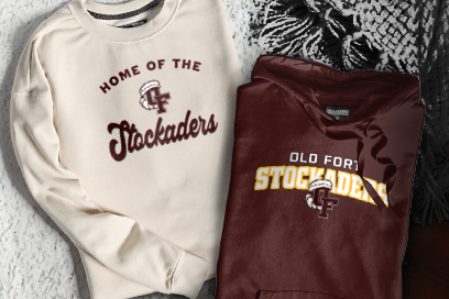 OLD FORT HIGH SCHOOL STOCKADERS Sweatshirts (Option 3) Banner