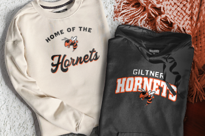 Giltner Hornets Sweatshirts (Option 3) Banner