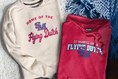 ST MARYS AREA HIGH SCHOOL FLYING DUTCH Sweatshirts (Option 3) Banner