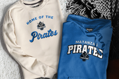 MATANZAS HIGH SCHOOL PIRATES Sweatshirts (Option 3) Banner