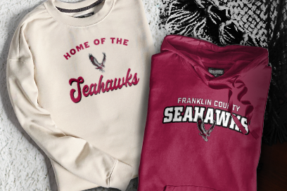 FRANKLIN COUNTY HIGH SCHOOL SEAHAWKS Sweatshirts (Option 3) Banner