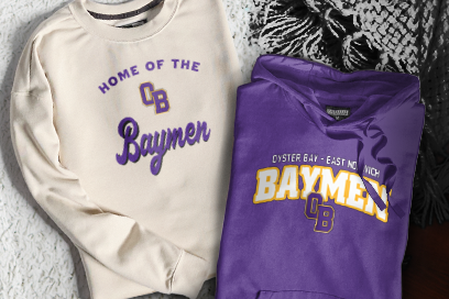 OYSTER BAY-EAST NORWICH HIGH SCH BAYMEN Sweatshirts (Option 3) Banner