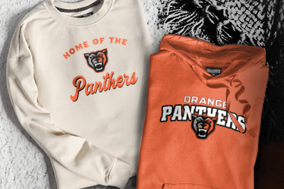 ORANGE HIGH SCHOOL PANTHERS Sweatshirts (Option 3) Banner