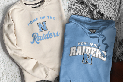 Northeast Raiders Sweatshirts (Option 3) Banner