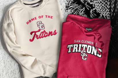 SAN CLEMENTE HIGH SCHOOL TRITONS Sweatshirts (Option 3) Banner