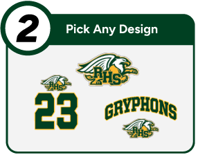 RAMAPO HIGH SCHOOL GRYPHONS Customize It Banner - Step 2 Banner