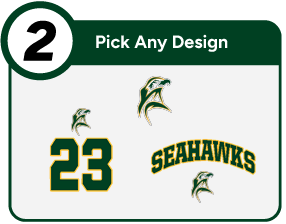 SEWARD HIGH SCHOOL SEAHAWKS Customize It Banner - Step 2 Banner