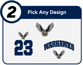 MADISON HIGH SCHOOL WARHAWKS Customize It Banner - Step 2 Banner