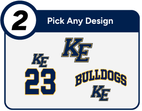 KENMORE EAST HIGH SCHOOL once a bulldog always a bulldog Customize It Banner - Step 2 Banner
