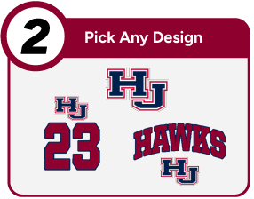 HARDIN-JEFFERSON HIGH SCHOOL HAWKS Customize It Banner - Step 2 Banner