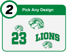 SPRING HIGH SCHOOL LIONS Customize It Banner - Step 2 Banner