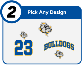 SPUR HIGH SCHOOL BULLDOGS Customize It Banner - Step 2 Banner