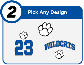 BLAIR-TAYLOR HIGH SCHOOL WILDCATS Customize It Banner - Step 2 Banner