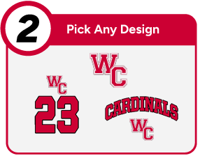 WOODLAND CHRISTIAN SCHOOL CARDINALS Customize It Banner - Step 2 Banner