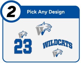 WHITNEY HIGH SCHOOL WILDCATS Customize It Banner - Step 2 Banner