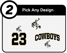 WOODSON HIGH SCHOOL COWBOYS Customize It Banner - Step 2 Banner