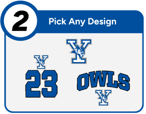 YANTIS HIGH SCHOOL OWLS Customize It Banner - Step 2 Banner