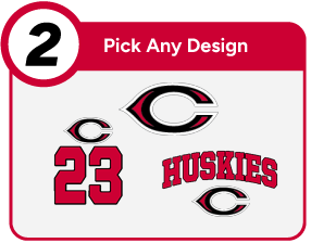 CENTENNIAL HIGH SCHOOL HUSKIES Customize It Banner - Step 2 Banner