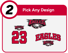 VALLEY VIEW HIGH SCHOOL EAGLES Customize It Banner - Step 2 Banner