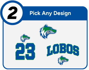 LITTLEROCK HIGH SCHOOL LOBOS Customize It Banner - Step 2 Banner