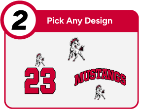 MOUNT SINAI HIGH SCHOOL MUSTANGS Customize It Banner - Step 2 Banner