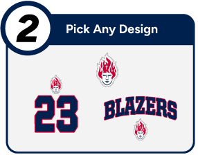 THE HIGHLANDS SCHOOL BLAZERS Customize It Banner - Step 2 Banner