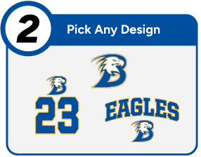 BROCK HIGH SCHOOL EAGLES Customize It Banner - Step 2 Banner