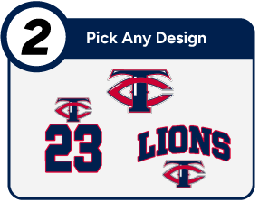 TRINITY CHRISTIAN HIGH SCHOOL LIONS Customize It Banner - Step 2 Banner