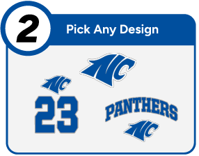 NORTH CROWLEY HIGH SCHOOL PANTHERS Customize It Banner - Step 2 Banner