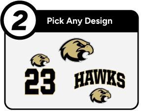 KNIGHT HIGH SCHOOL HAWKS Customize It Banner - Step 2 Banner