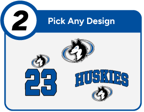 HANFORD WEST HIGH SCHOOL HUSKIES Customize It Banner - Step 2 Banner