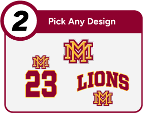 MIRA MONTE LIONS ONLINE STORE Customize It Banner - Step 2 Banner
