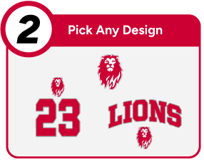 TAYLOR HIGH SCHOOL LIONS Customize It Banner - Step 2 Banner