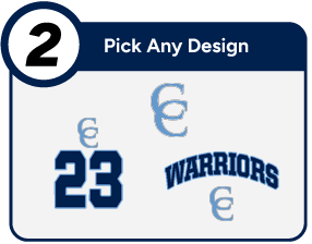 CYPRESS CHRISTIAN H S WARRIORS Customize It Banner - Step 2 Banner