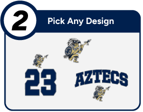 FARMERSVILLE HIGH SCHOOL AZTECS Customize It Banner - Step 2 Banner