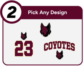 HERITAGE HIGH SCHOOL COYOTES Customize It Banner - Step 2 Banner