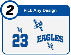 CHALLENGE EARLY COLLEGE HIGH SCHOOL EAGLES Customize It Banner - Step 2 Banner