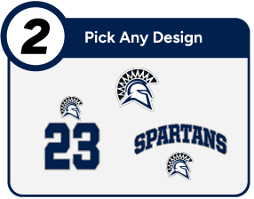 ORCUTT ACADEMY HIGH SCHOOL SPARTANS Customize It Banner - Step 2 Banner
